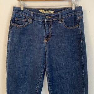 Old Navy Sweetheart Bootcut Jeans 6 TALL Dark Wash